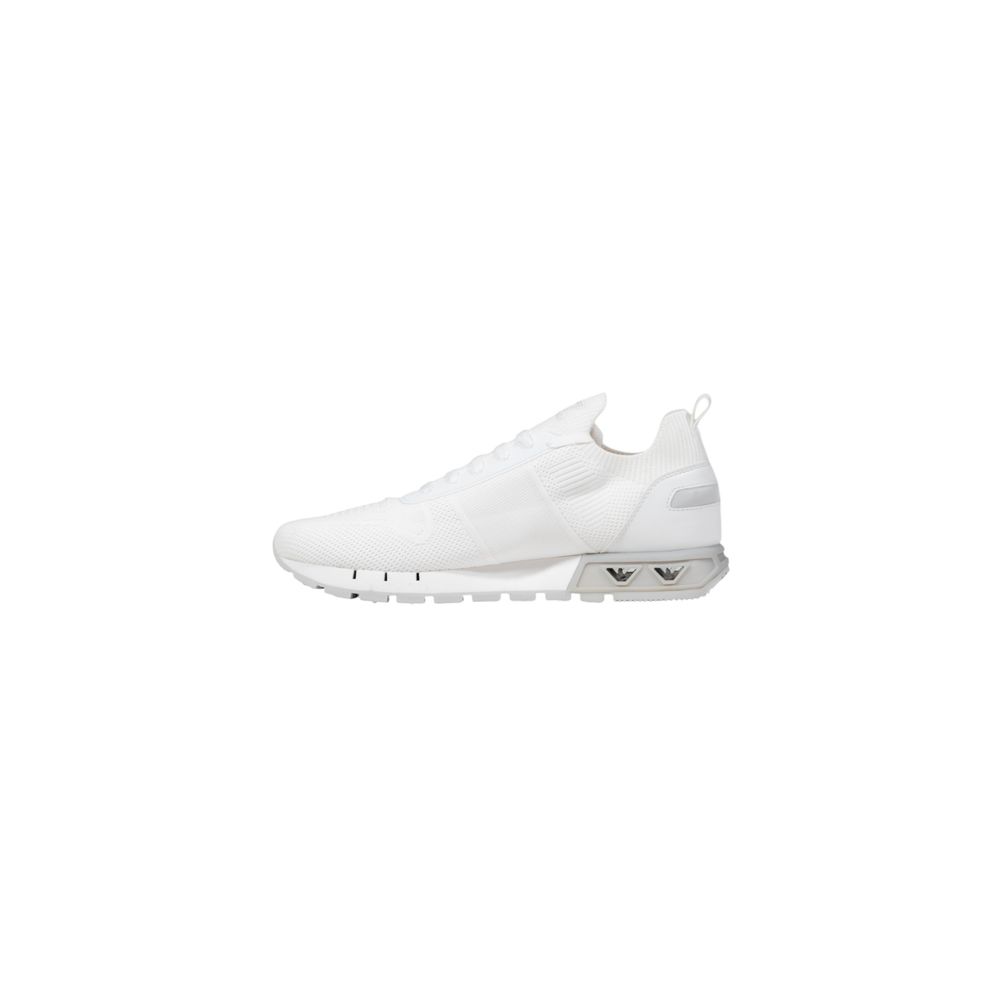 White Synthetic Sneaker
