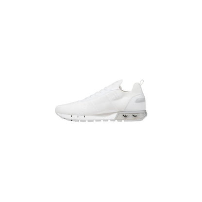 White Synthetic Sneaker