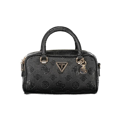 Bolso de polietileno negro para mujer