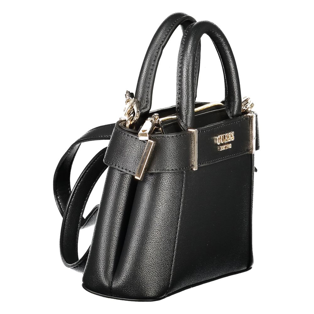 Bolso de polietileno negro para mujer