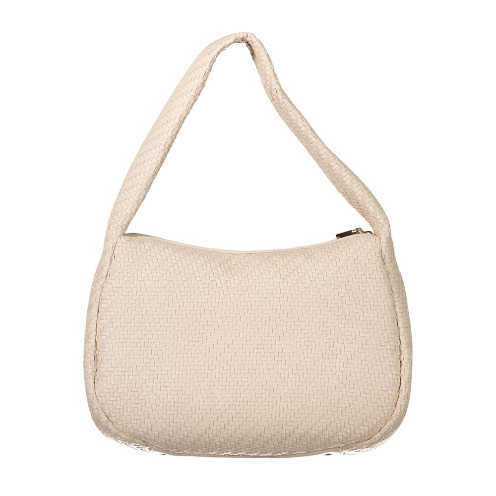 Pink Polyethylene Women Handbag