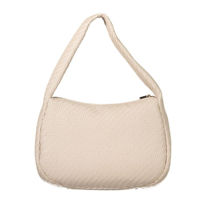 Pink Polyethylene Women Handbag