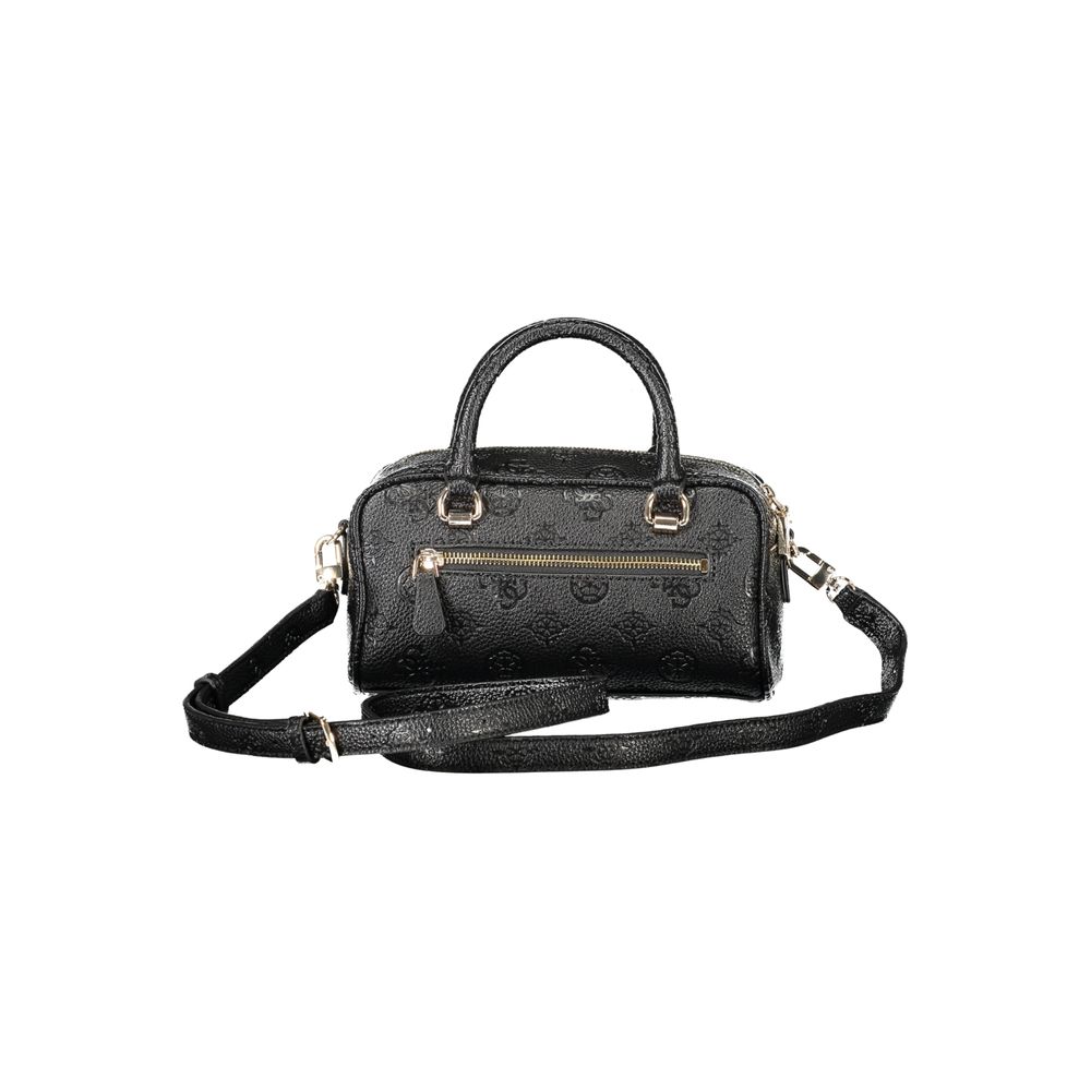 Bolso de polietileno negro para mujer
