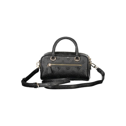 Bolso de polietileno negro para mujer