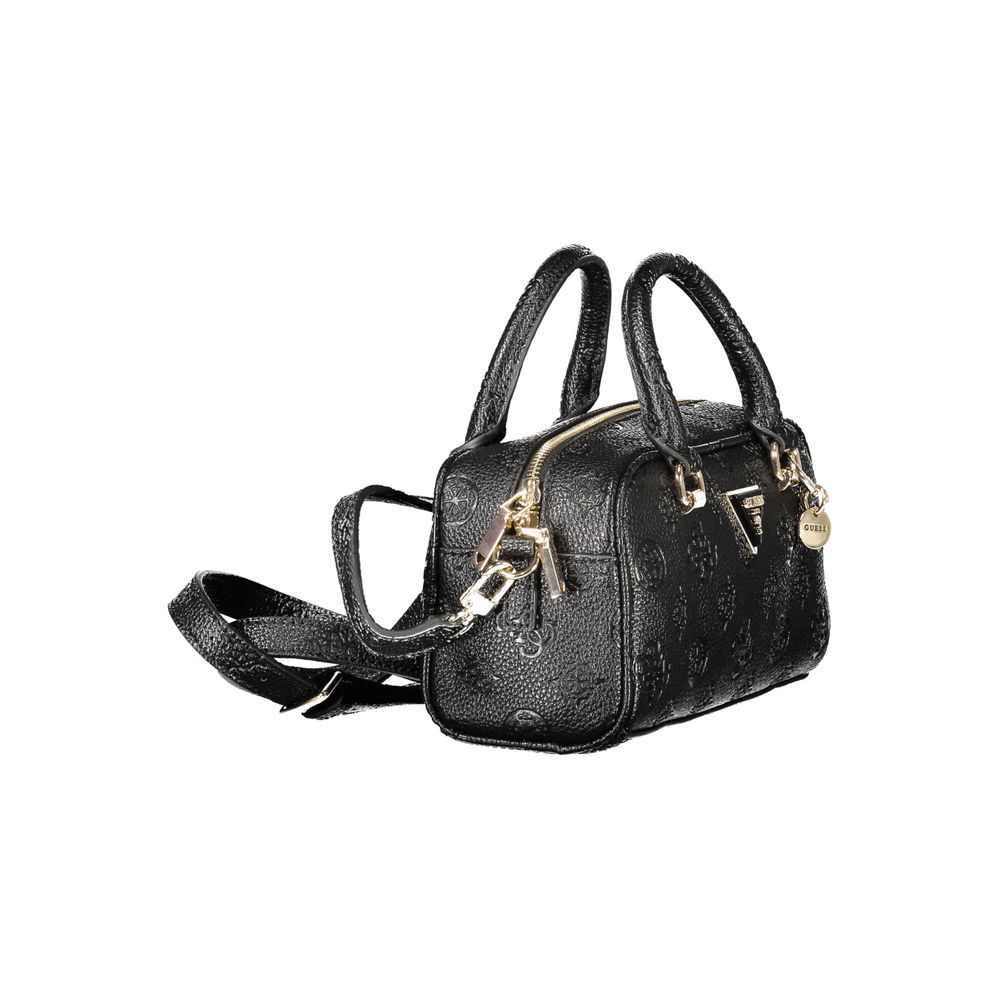 Bolso de polietileno negro para mujer