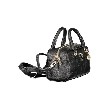 Bolso de polietileno negro para mujer