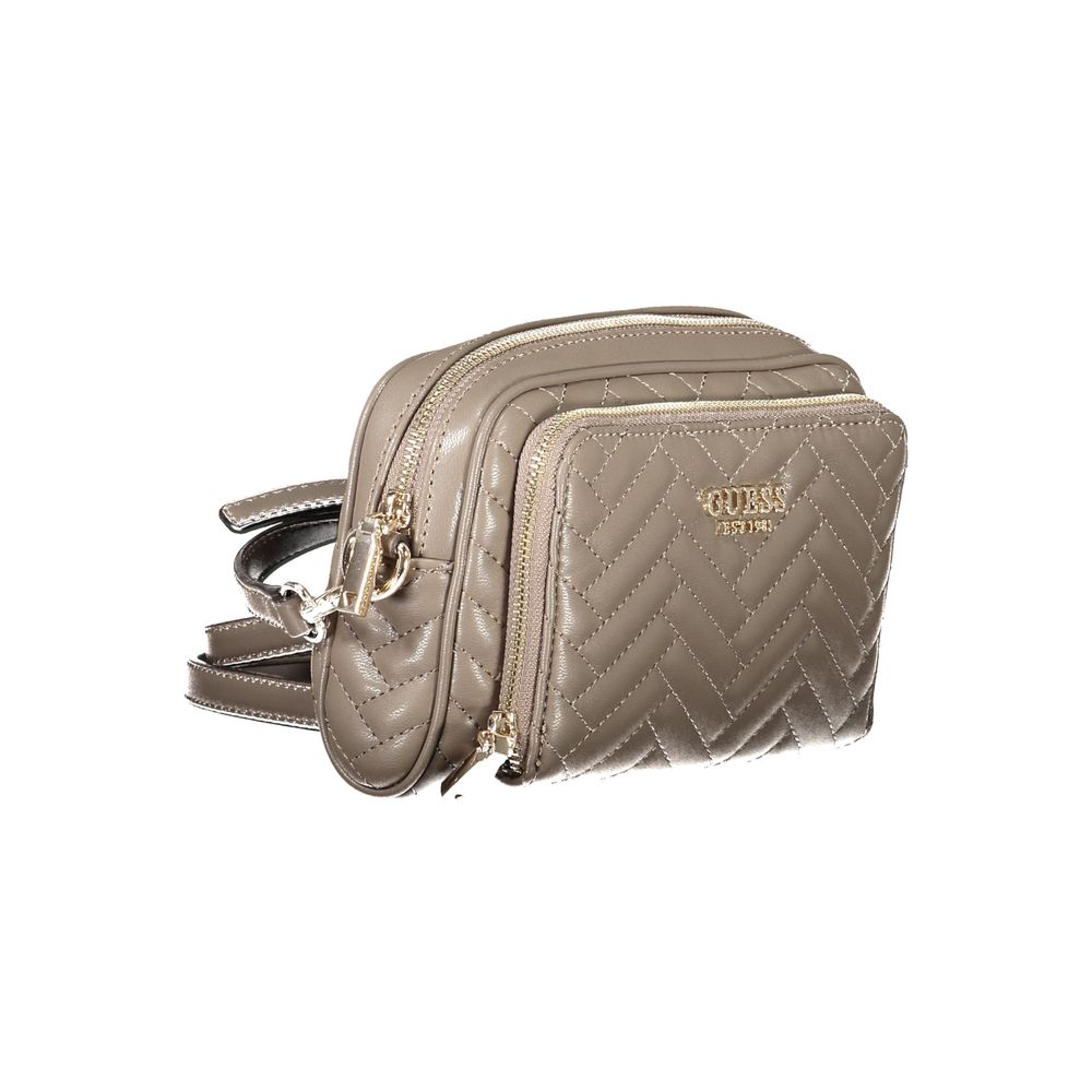 Bolso de polietileno marrón para mujer