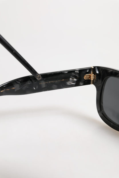 Pearl White Acetate Frame Domenico Deep Shades Sunglasses