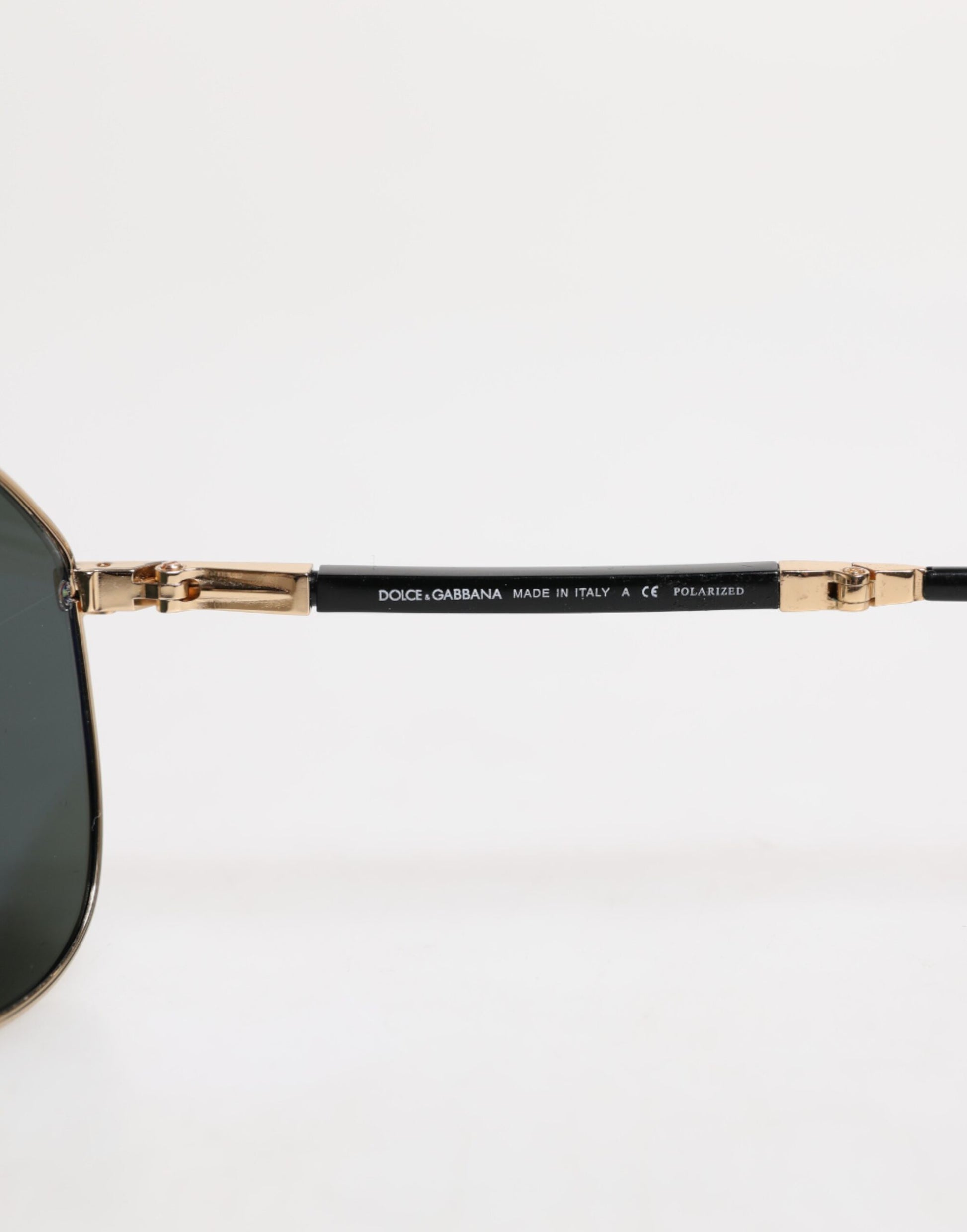 Gold DG2106K Pilot Frame Tinted Lens Polarized Sunglasses
