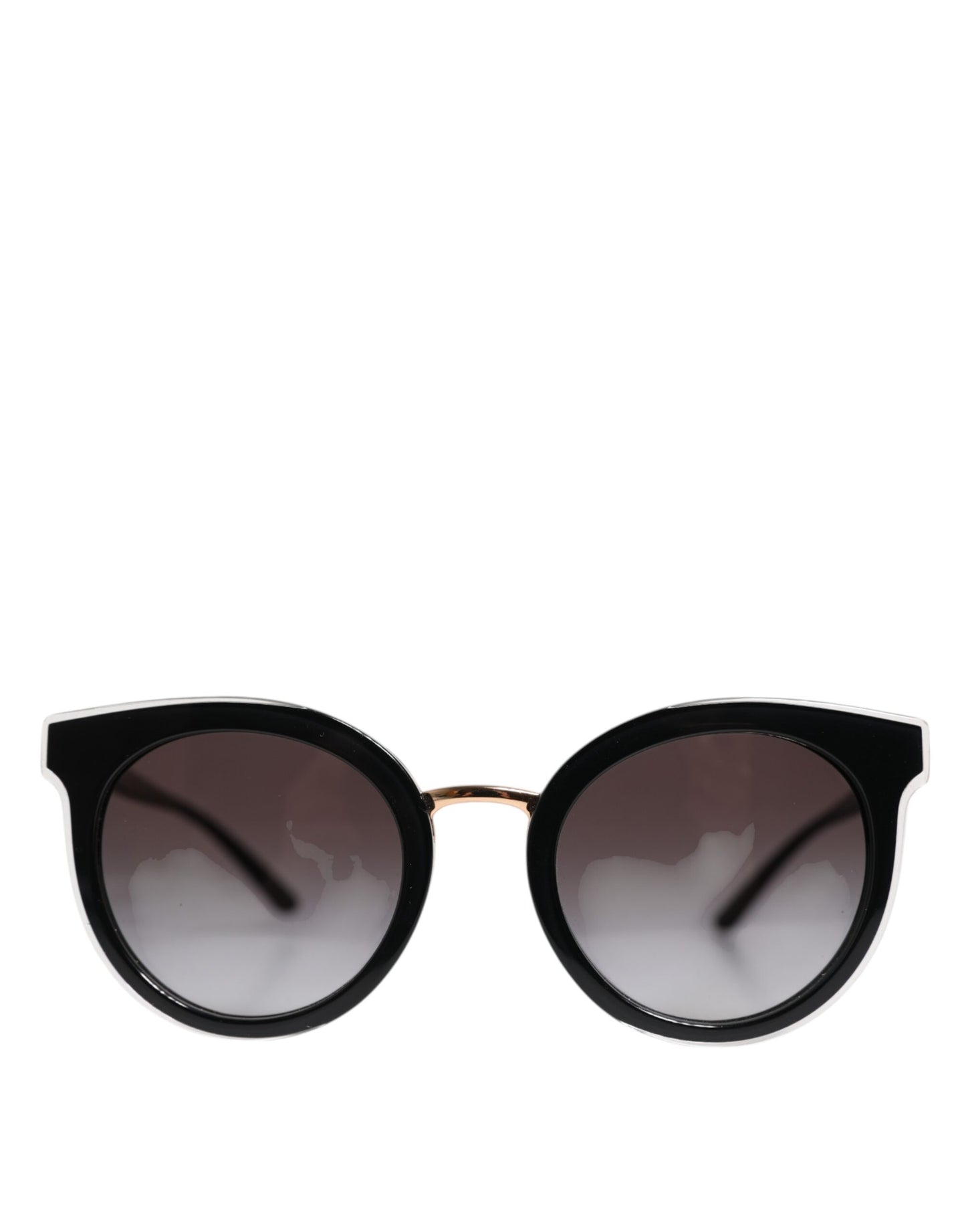 Black Transparent Trim Round DG4371-F Eyewear Sunglasses