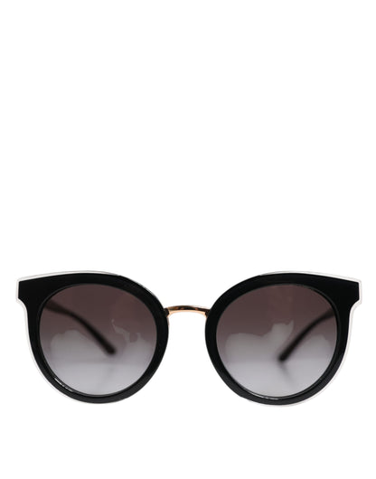 Black Transparent Trim Round DG4371-F Eyewear Sunglasses
