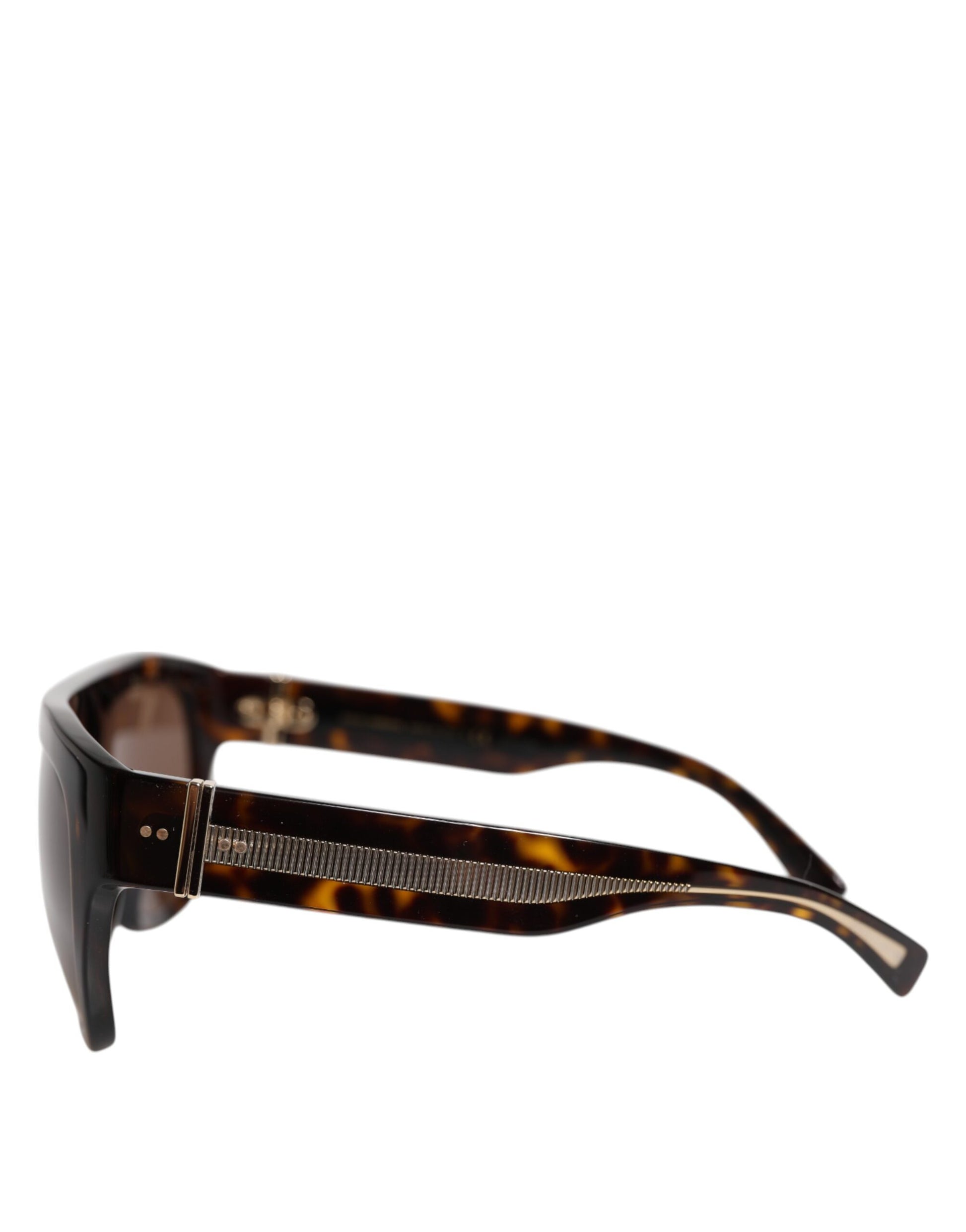 Dark Brown Havana DG4398F Square Frame Eyewear Sunglasses