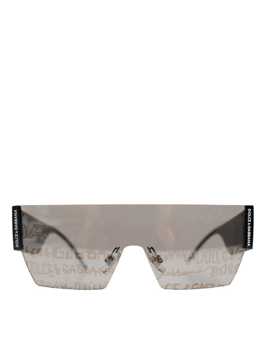 Black Metal Frame DNA Graffiti DG2233 Eyewear Sunglasses