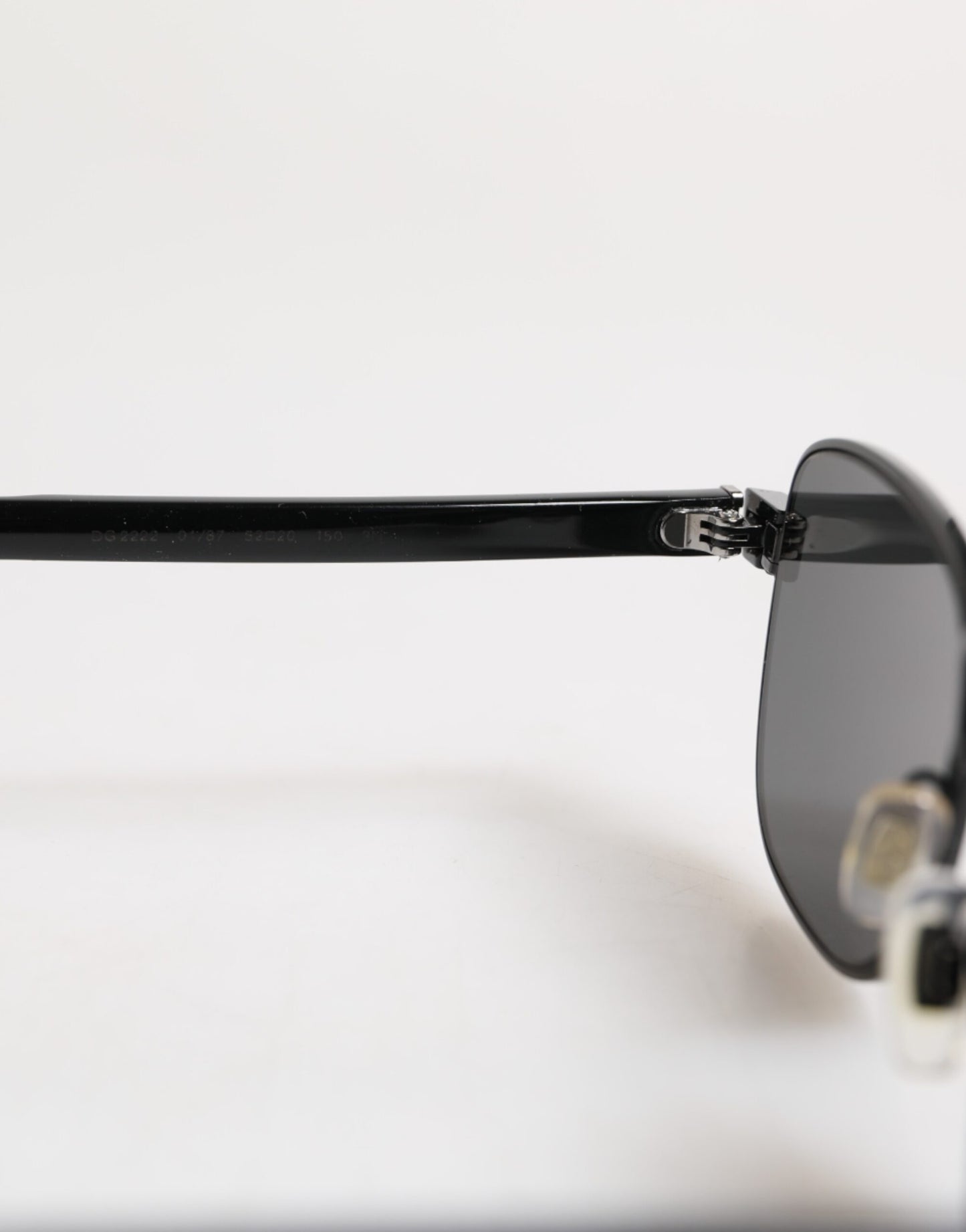 Black Metal Frame Square Lenses DG2222 Eyewear Sunglasses