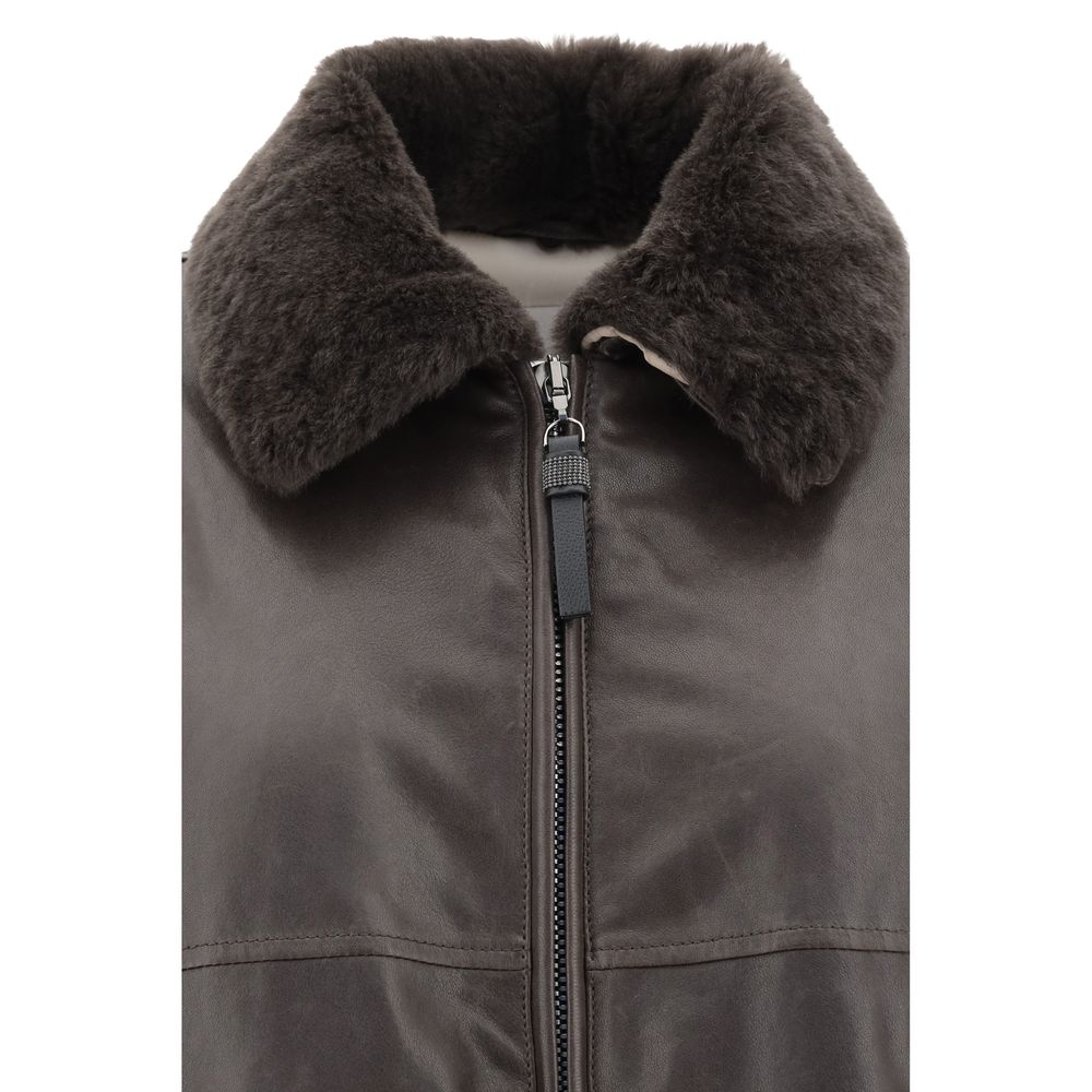 Chaqueta de cuero