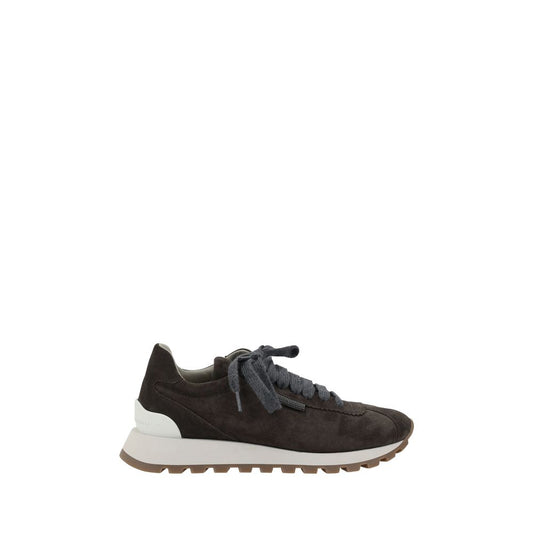 Sneakers with iconic embellishments