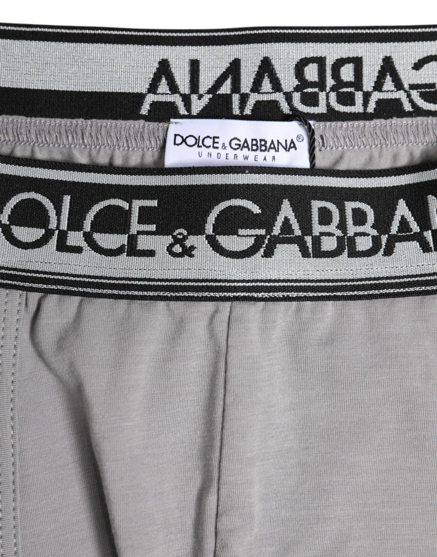 Gray Cotton Stretch Regular Boxer Underwear
