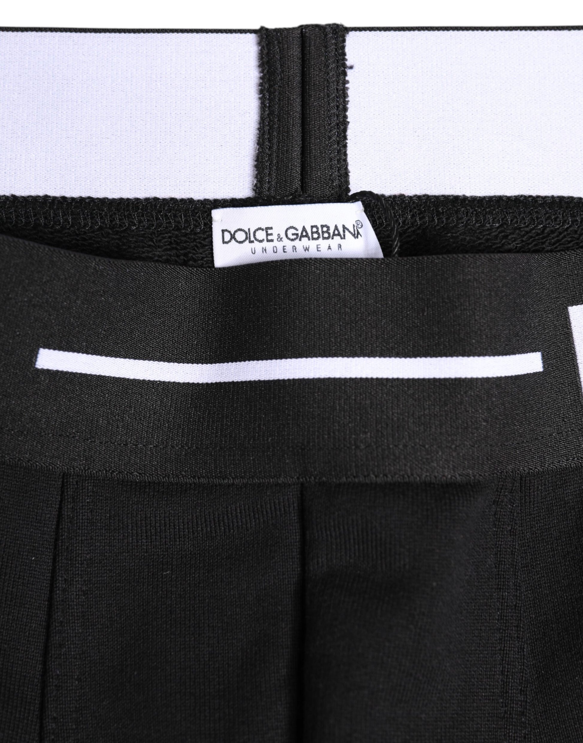 Black Cotton Stretch Regular Boxer Underwear