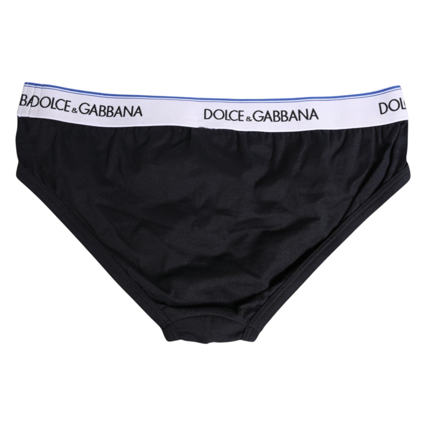 Black Cotton Stretch Regular Brief Underwear
