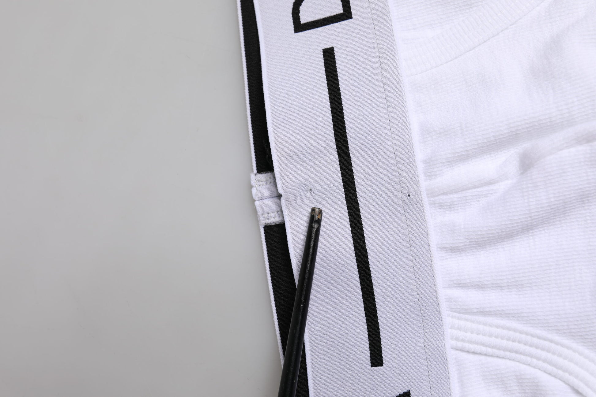 White Cotton Stretch Regular Brief Underwear