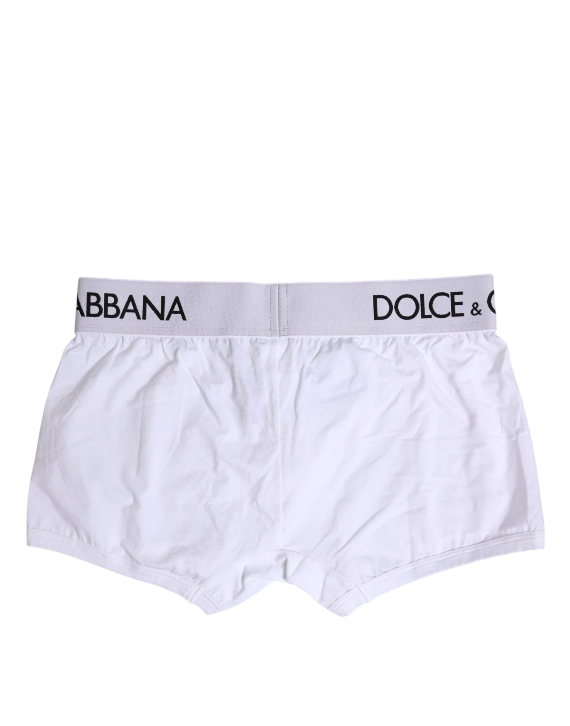 White Cotton Stretch Regular Boxer Underwear