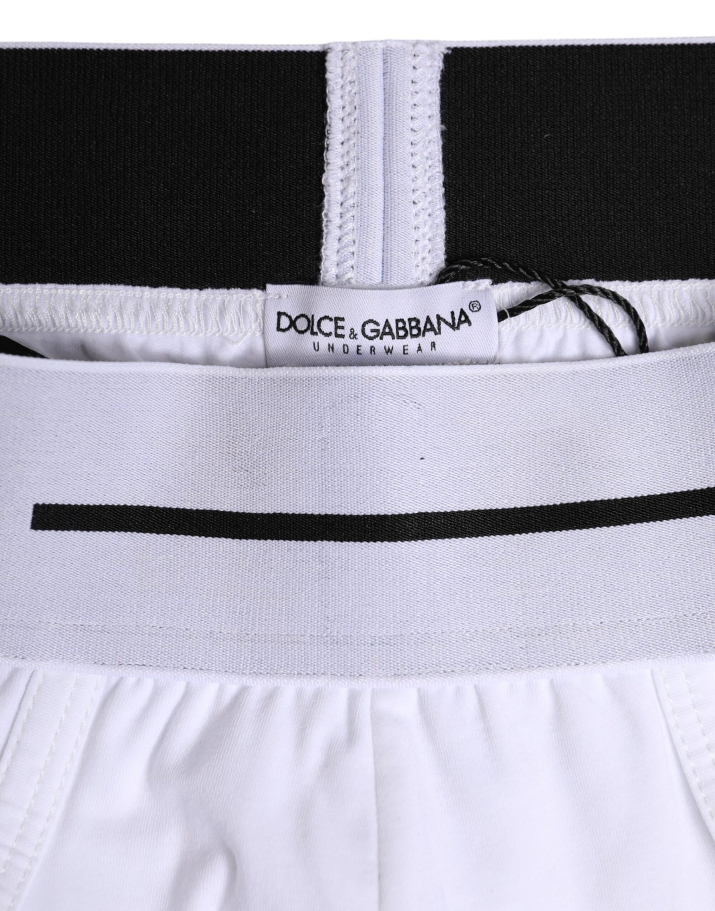 White Cotton Stretch Regular Brief Underwear