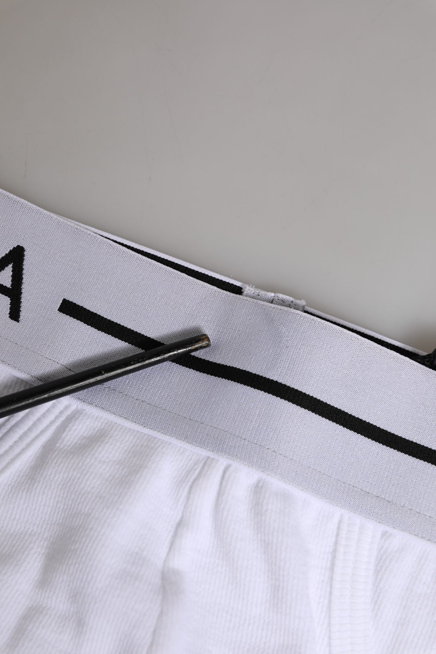 White Cotton Stretch Regular Brief Underwear