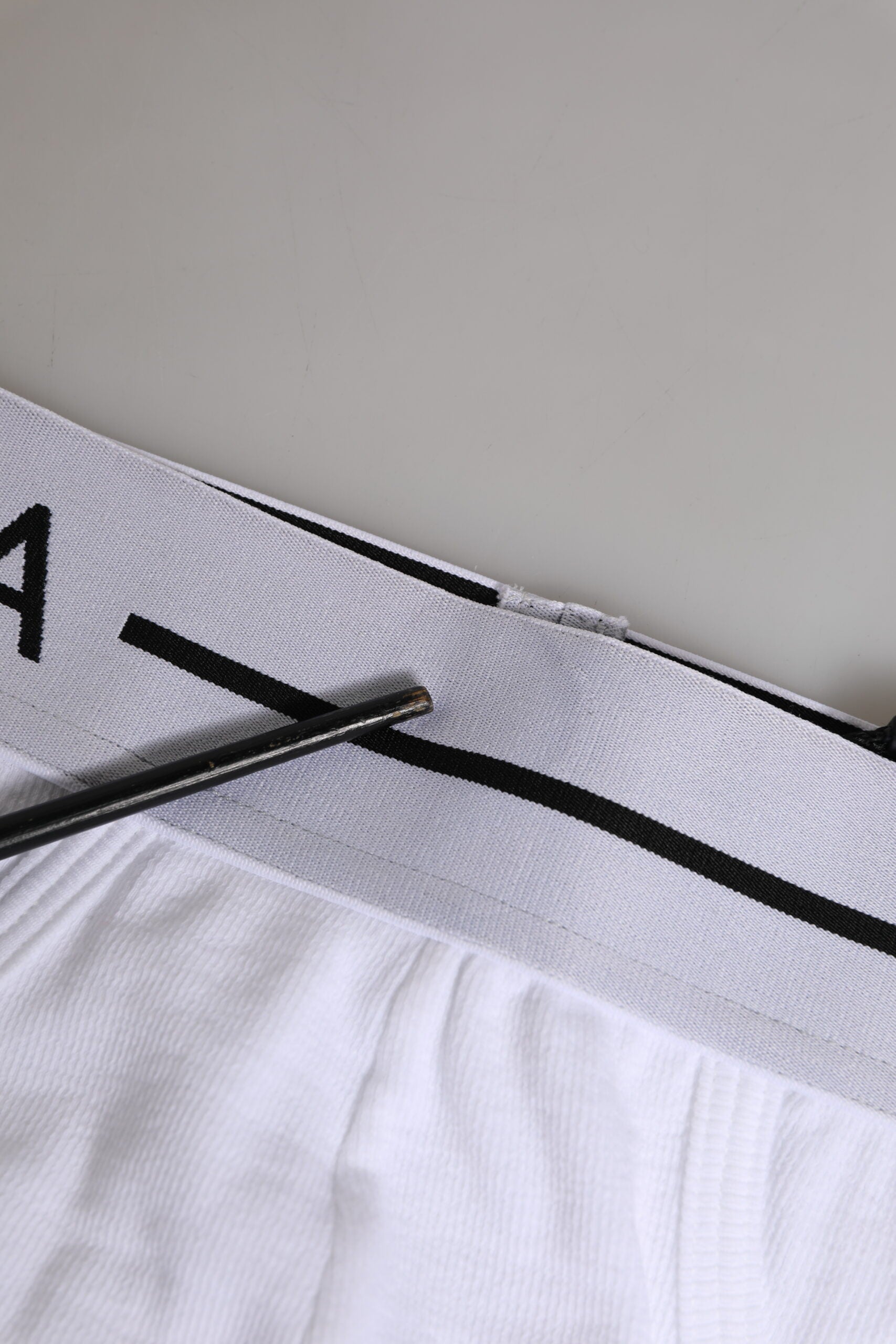 White Cotton Stretch Regular Brief Underwear
