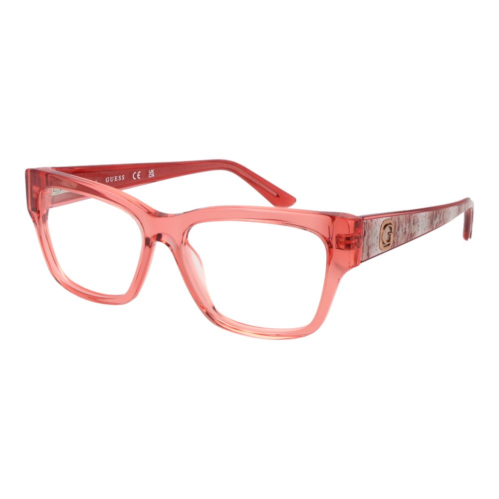 Monturas ópticas rojas para mujer
