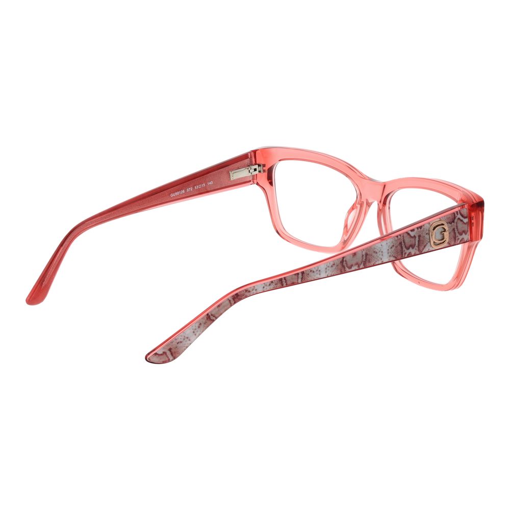 Monturas ópticas rojas para mujer