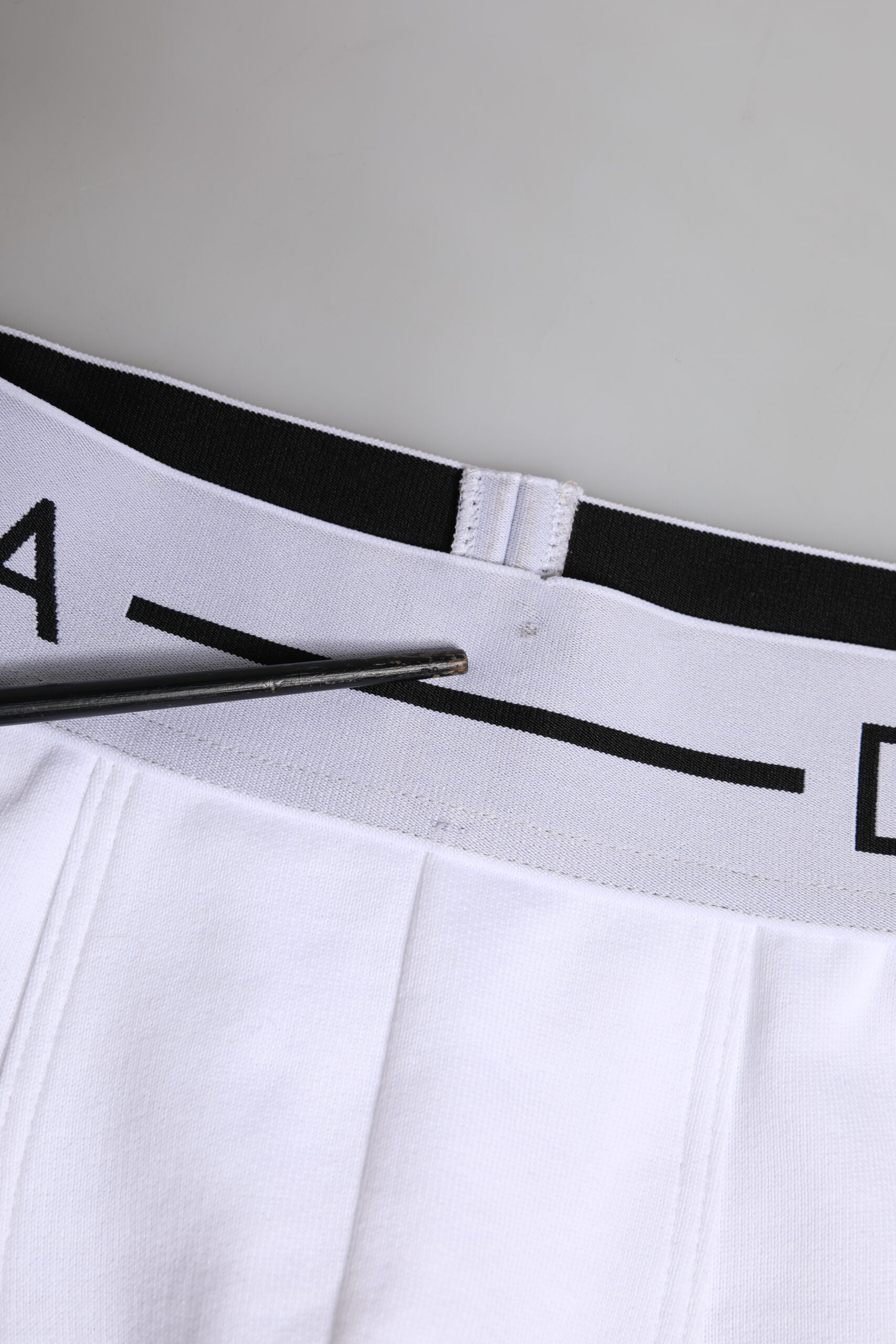 White Cotton Stretch Regular Boxer Underwear