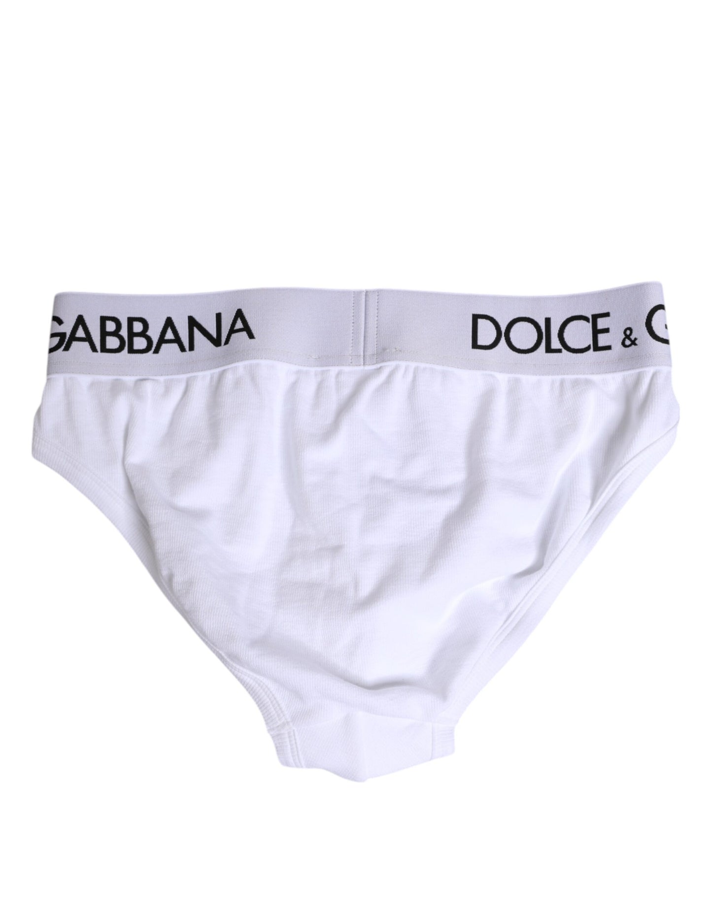 White Cotton Stretch Regular Brief Underwear
