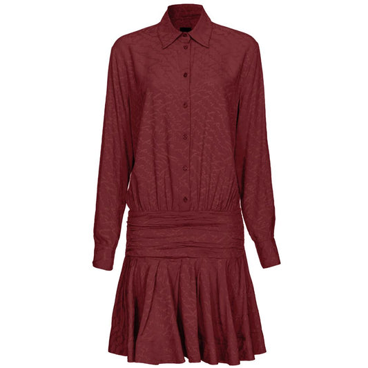 Red Haircalf Dress