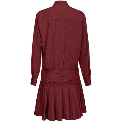 Red Haircalf Dress