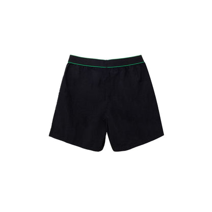 Black Polyamide Swim Short