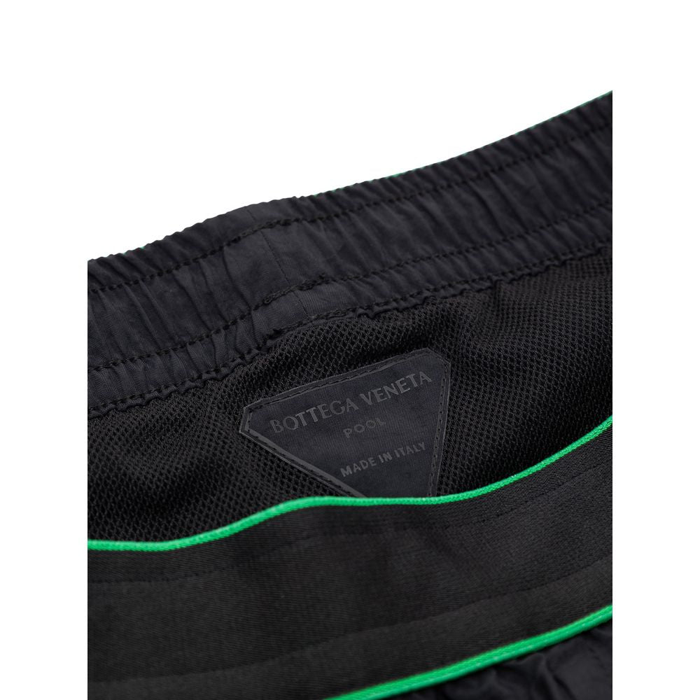 Black Polyamide Swim Short