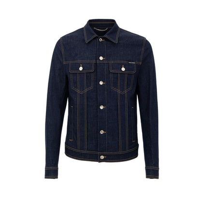 Blue Cotton Denim Jacket