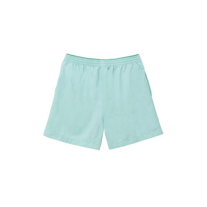 Turquoise Polyamide Swim Short