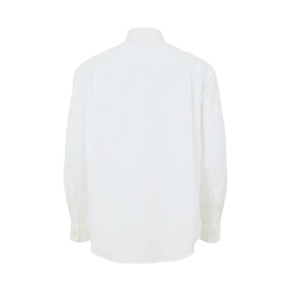Camisa blanca de algodón
