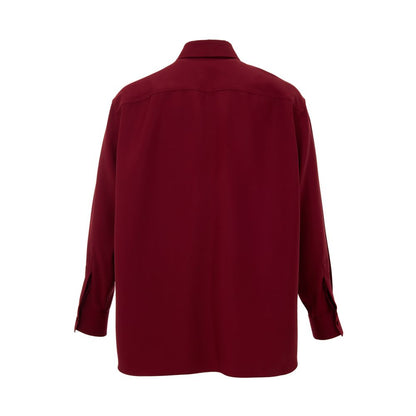 Bordeaux Wool Shirt
