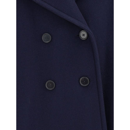Oversized double breasted wool Coat