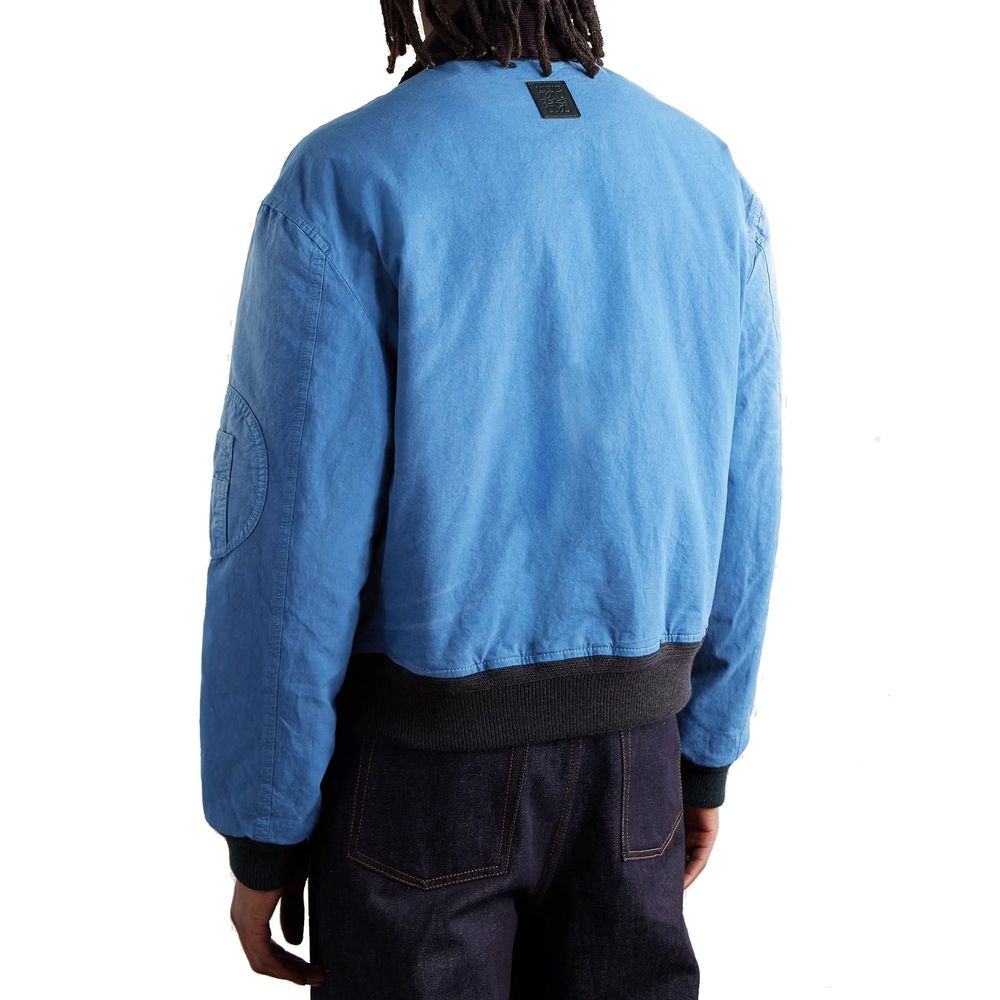 Padded Cotton Bomber Jacket