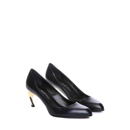 Armadillo Leather Pumps