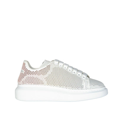 Oversized Dotted Cut-Out Sneakers
