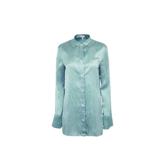 Silk Blend Striped Shirt