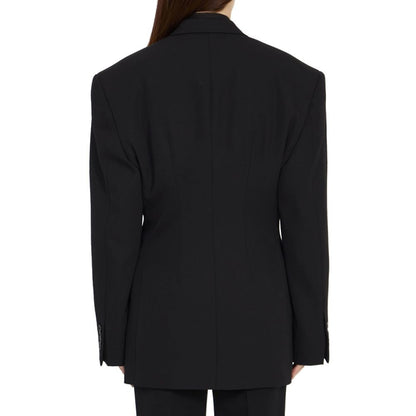 Wool Double-breasted Jacket