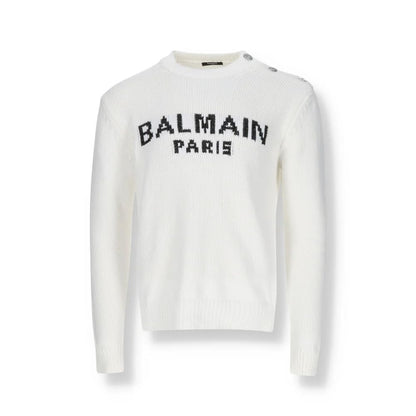 Cotton Logo Sweater