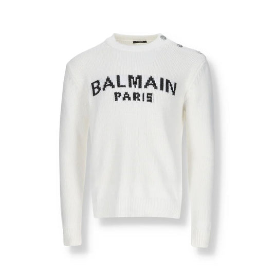 Cotton Logo Sweater
