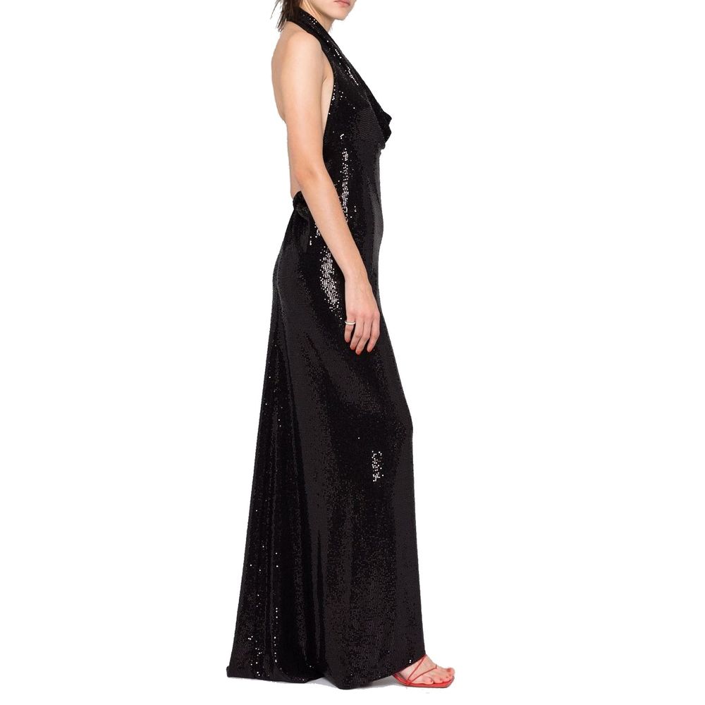 Sequin-Embellished Long Dress