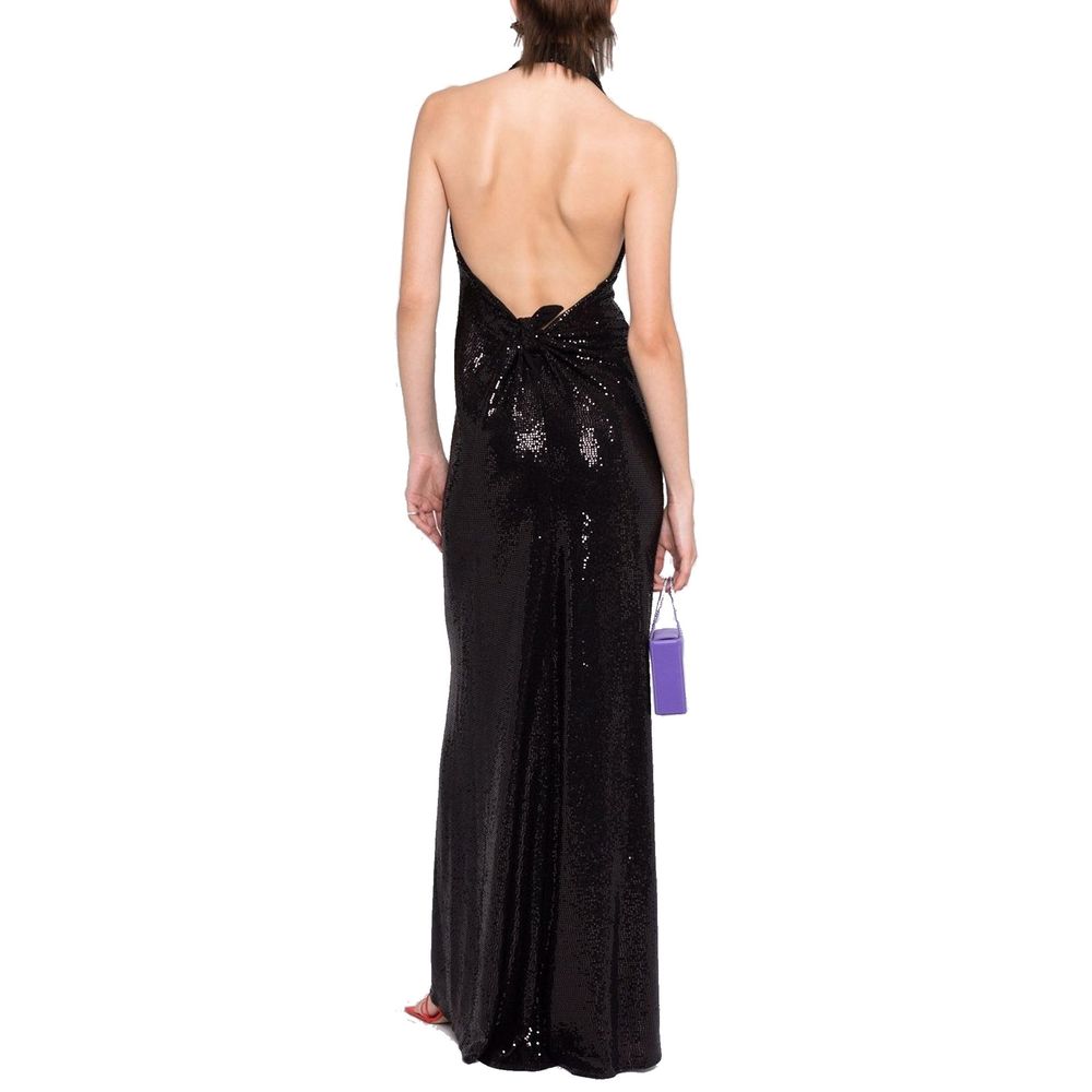 Sequin-Embellished Long Dress